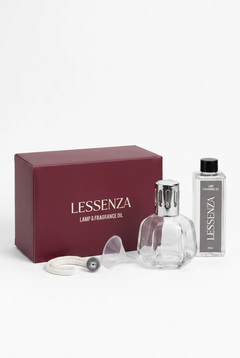 Pebble Pure Fragrance Lamp Gift Set with Spa Serenity