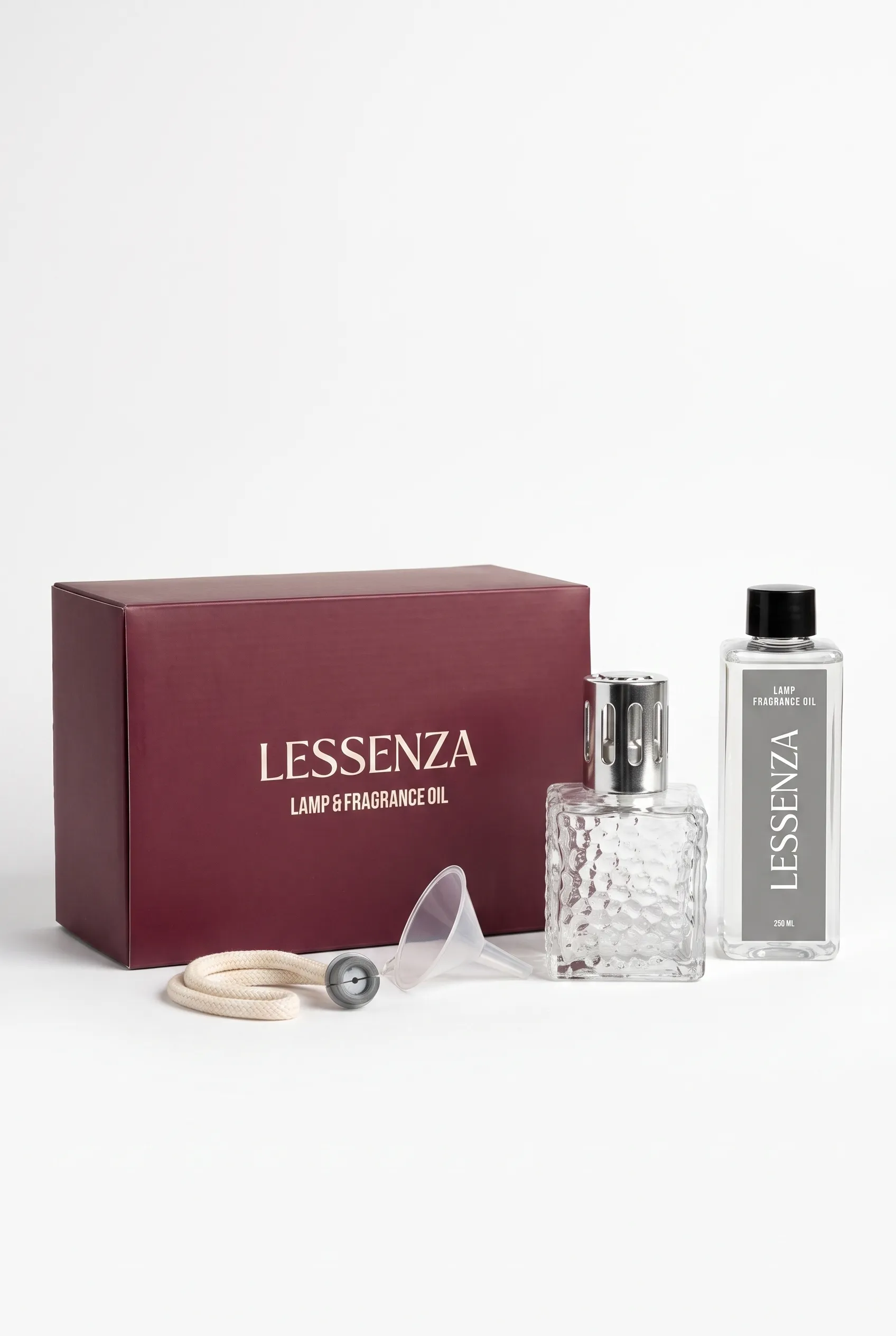 Droplet Diamond Fragrance Lamp Gift Set with Blushing Petals