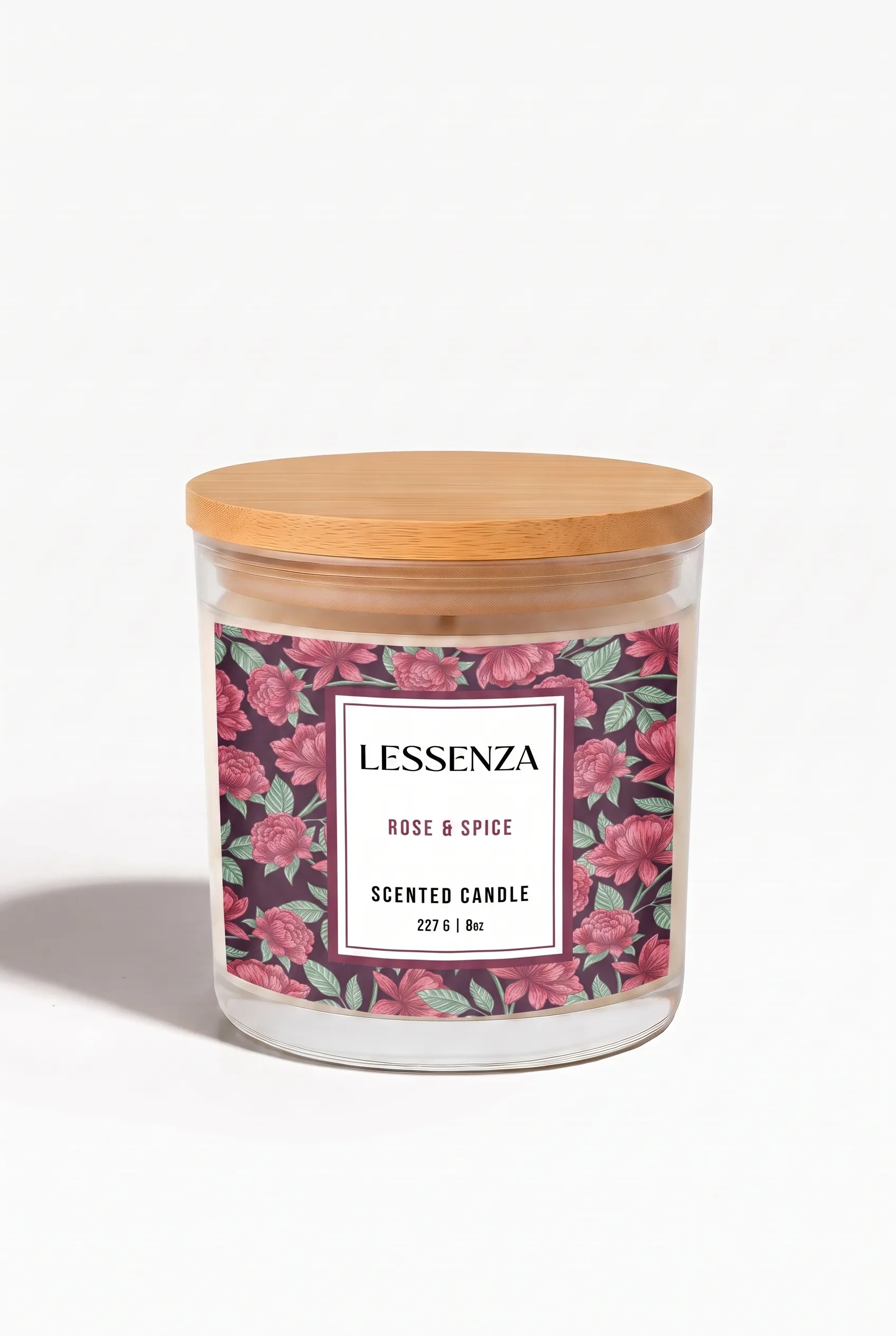Rose & Spice Scented Candle