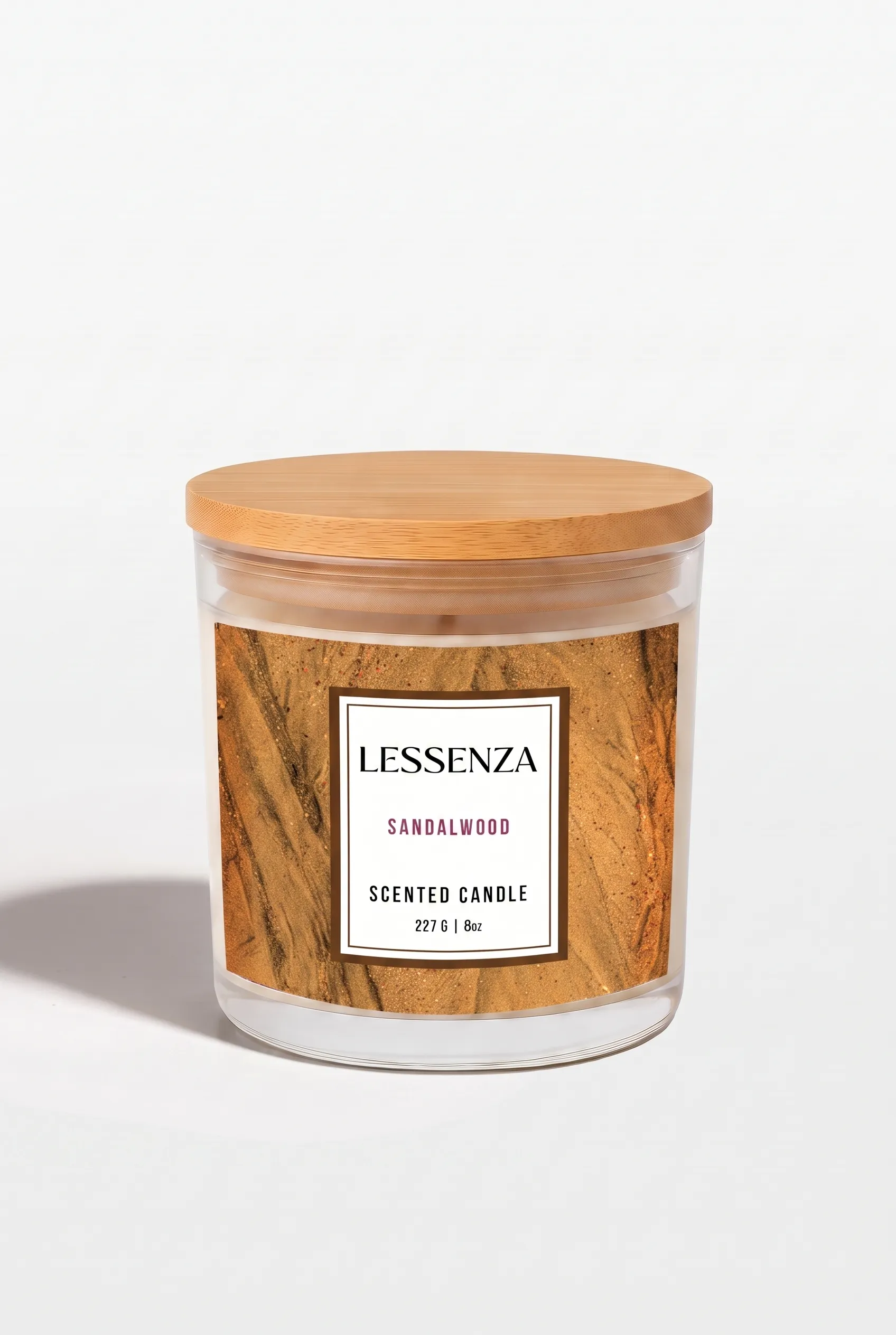 Sandalwood Scented Candle